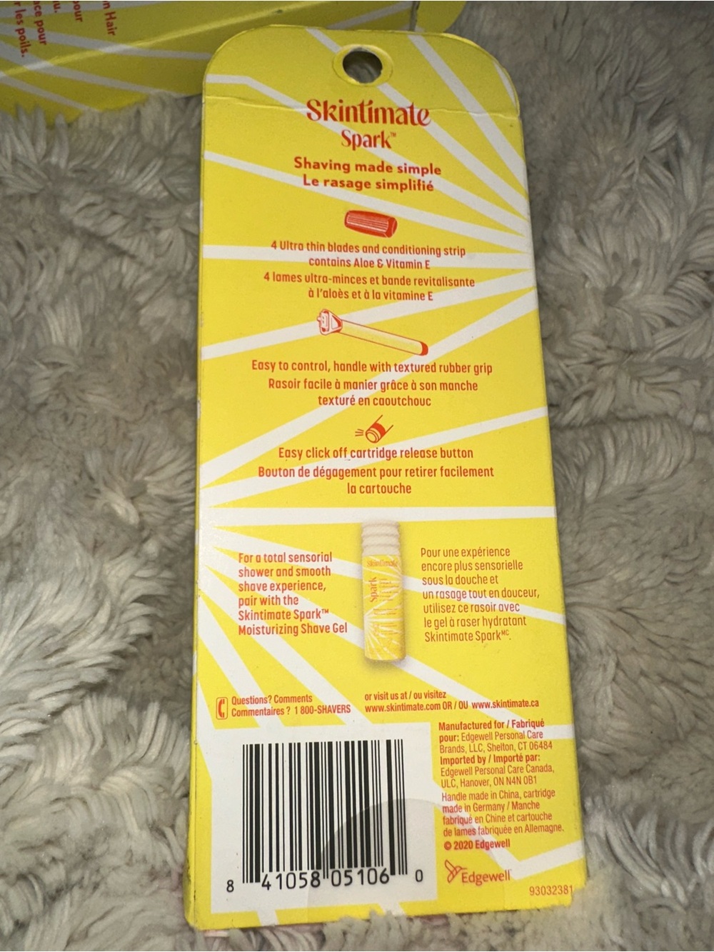 Skintimate Spark Razor - 2pack - Picture 3 of 3